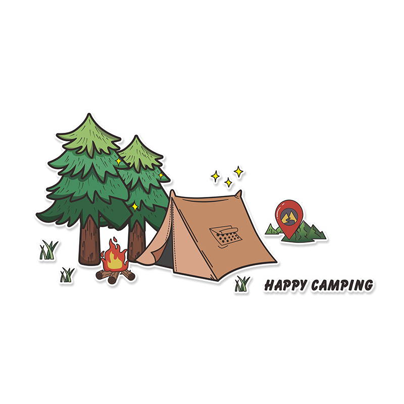 Outdoor Adventure Center - Outdoor Camping Tank 300 Autosticker Off-road