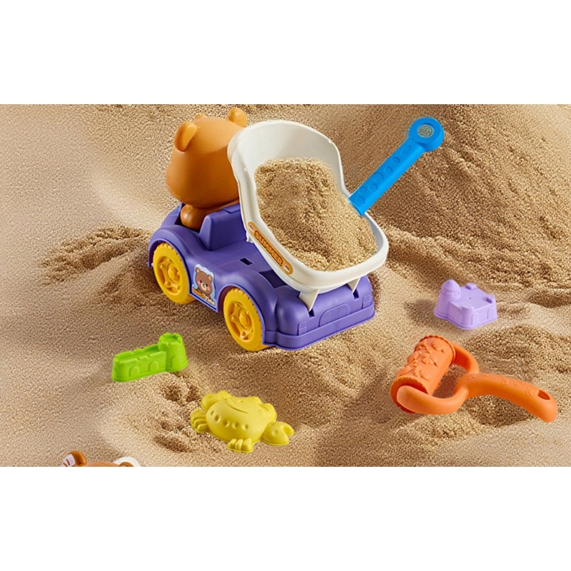 Outdoor Adventure Toys - Felgekleurd 1 set kinderzandstrandspeelgoed Ideaal voor