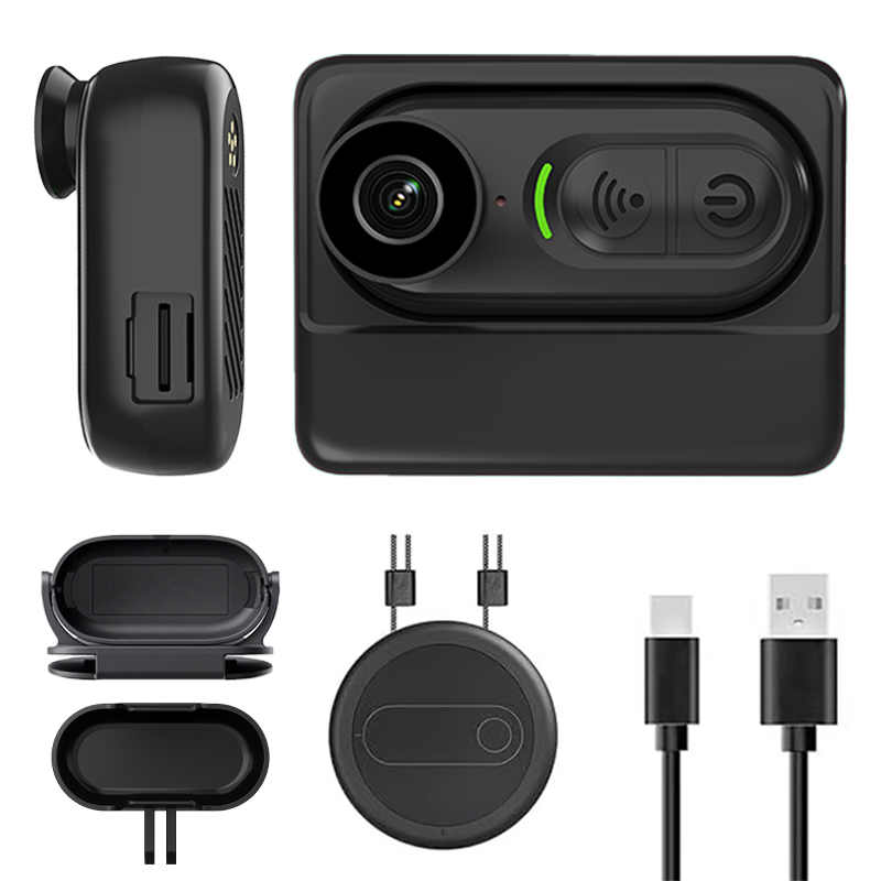 Outdoor Adventure Series - 4K-actiecamera met magnetische behuizing, draagbaar en