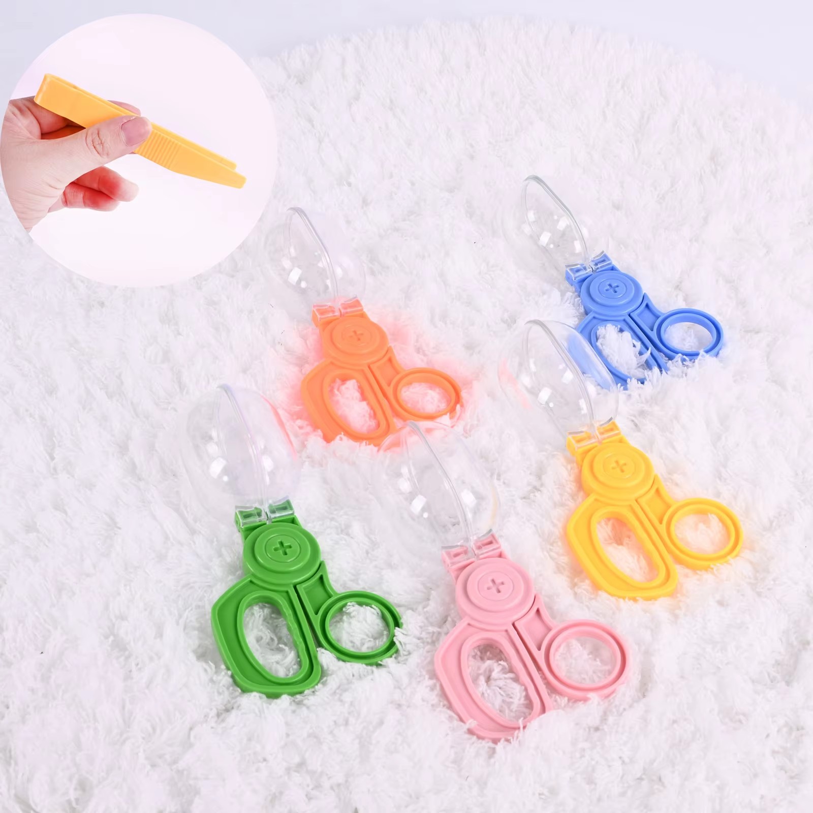 Outdoor Adventure Toys - Avontuur Insect Capsule Clip Speelgoedaccessoires, Reageerbuisclip