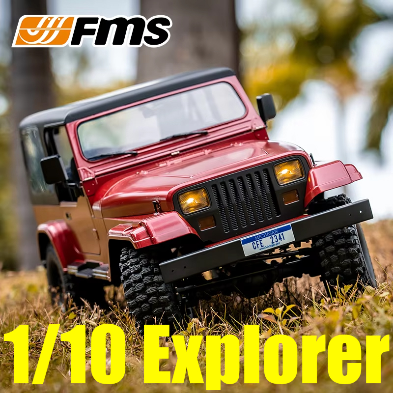 Outdoor Adventure Hobbies - Fms 1/10 Explorer Klimwagen Offroad Hard