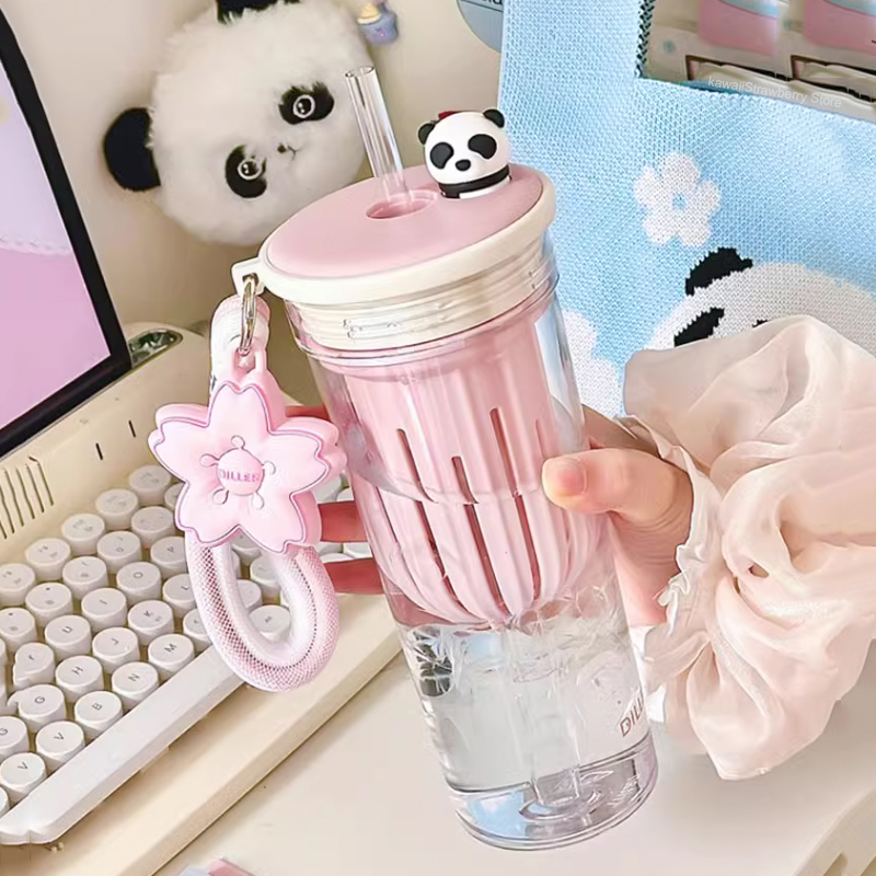 Water Filter Straw - 650ml Kawaii Waterfles Met Filter Leuke