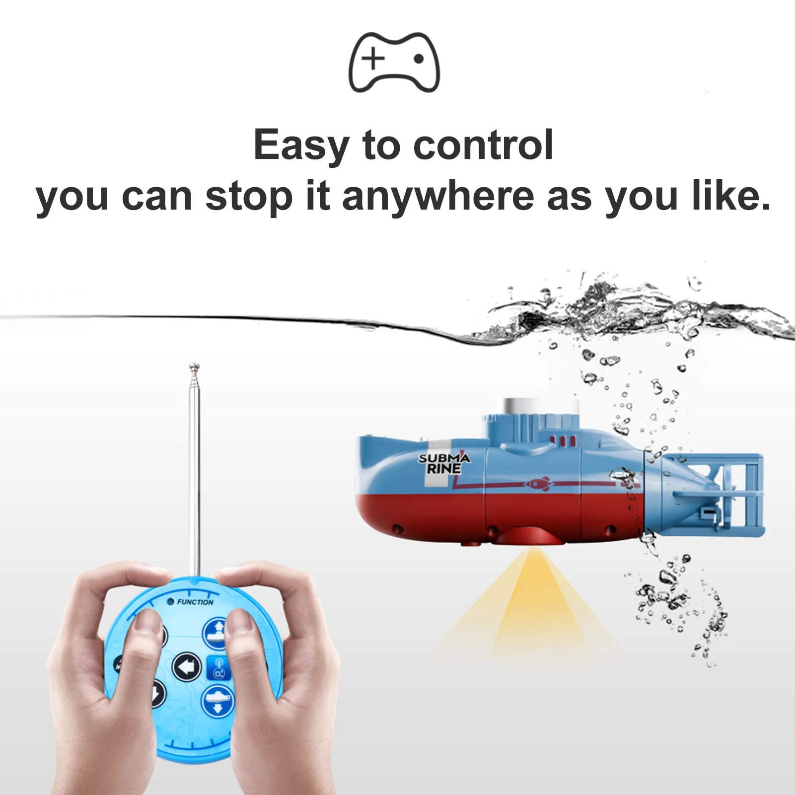 Simulatie Mini RC Onderzeeër 0 - Outdoor Adventure Toys recensie en prijs