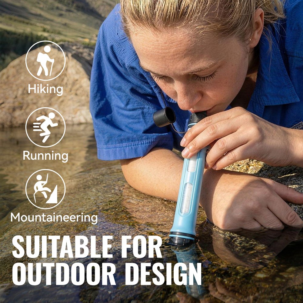WRELS Draagbare waterzuiveraar - Water Filter Straw recensie en prijs