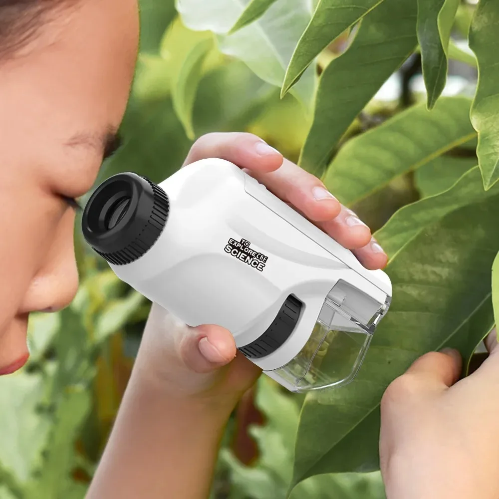 Zakmicroscoop voor kinderen |  - Outdoor Adventure Microscope recensie en prijs