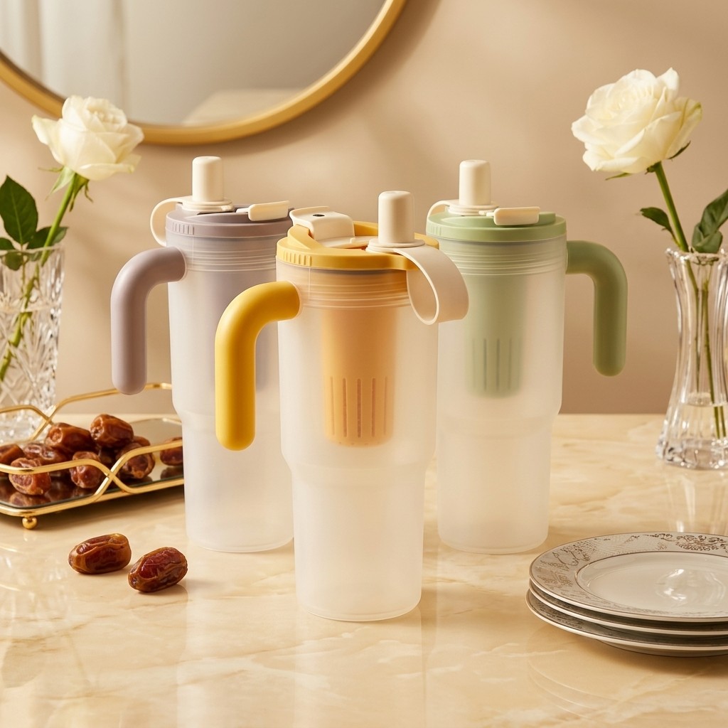850ml Plastic Waterfles Tumble - Water Filter Straw recensie en prijs