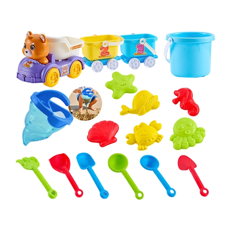 Felgekleurd 1 set kinderzandst - Outdoor Adventure Toys recensie en prijs