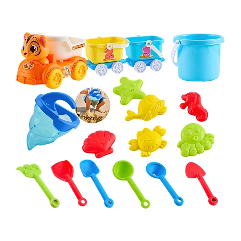 Felgekleurd 1 set kinderzandst - Outdoor Adventure Toys recensie en prijs