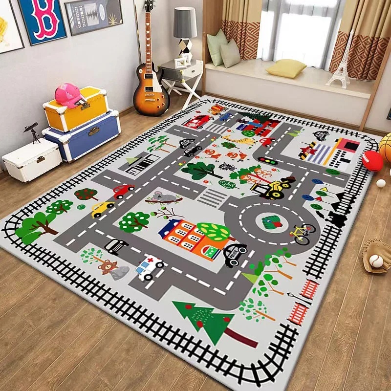 Kleurrijk kinderstadkaart spee - Outdoor Adventure Toys recensie en prijs
