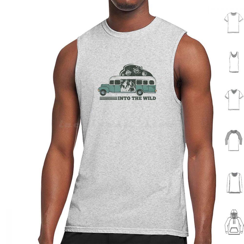 Into The Wild Tanktops Vest Mo - Outdoor Adventure Cinema recensie en prijs