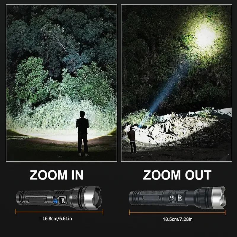 900000LM Krachtige LED-zaklamp - Outdoor Adventure And Travel recensie en prijs