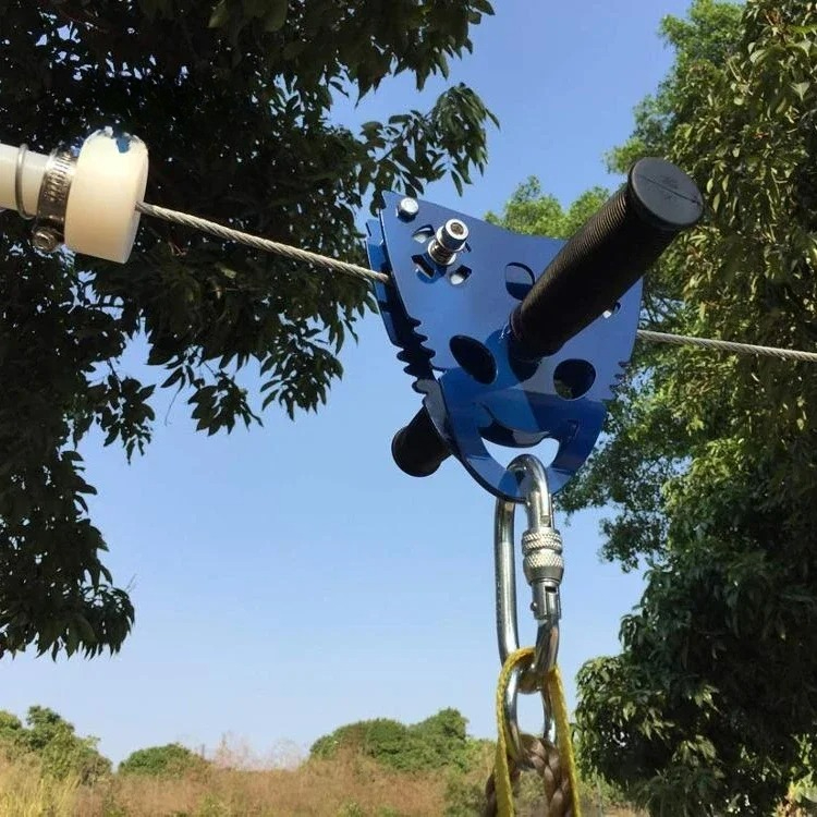 Geüpgradede 120ft Zipline-set  - Outdoor Adventure With Kids recensie en prijs