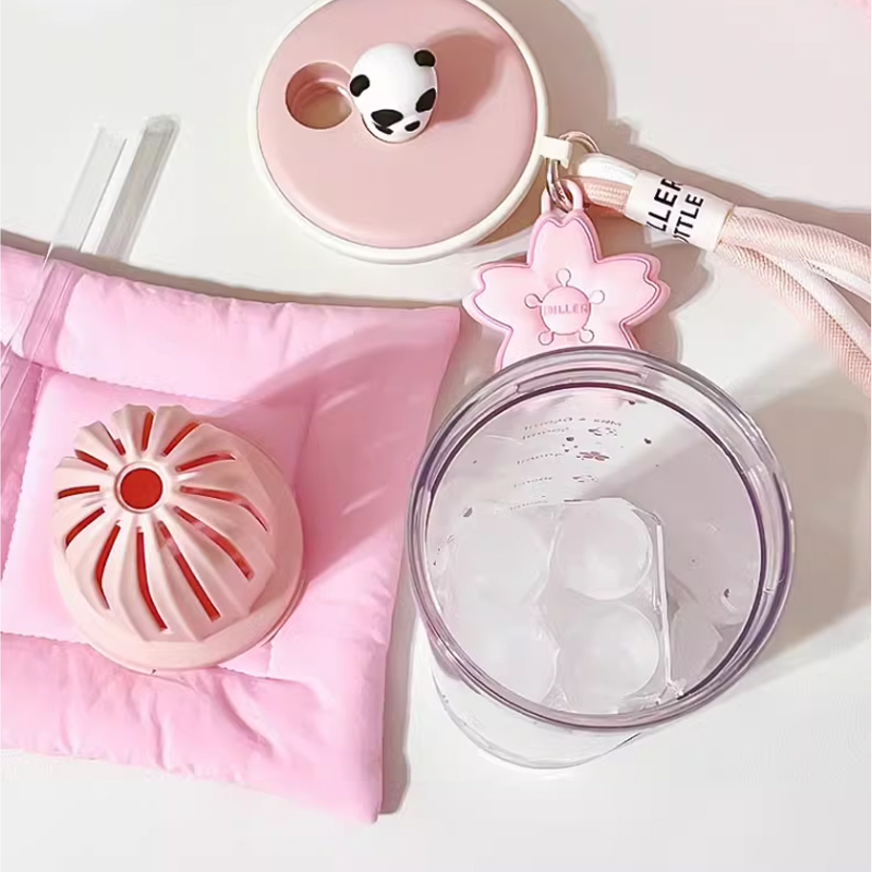 650ml Kawaii Waterfles Met Fil - Water Filter Straw recensie en prijs