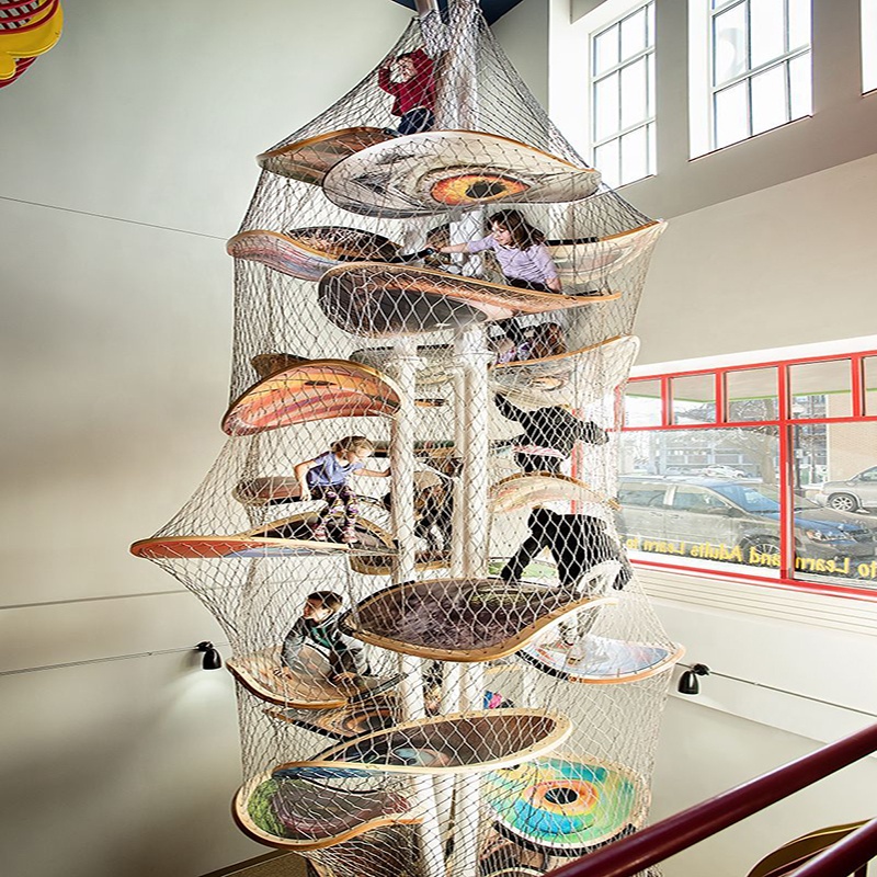 Op maat gemaakte stalen netvor - Outdoor Adventure Center recensie en prijs